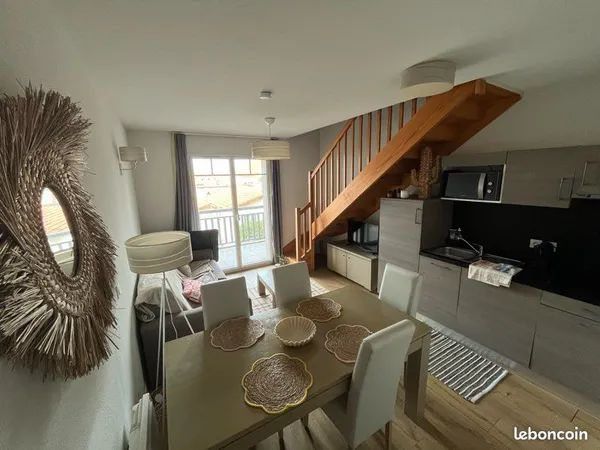 Duplex à louer à l'année Biscarrosse-plage