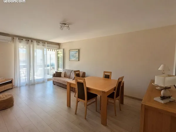 Appartement t3 de 70,6 m² - terrasse - garage + parking