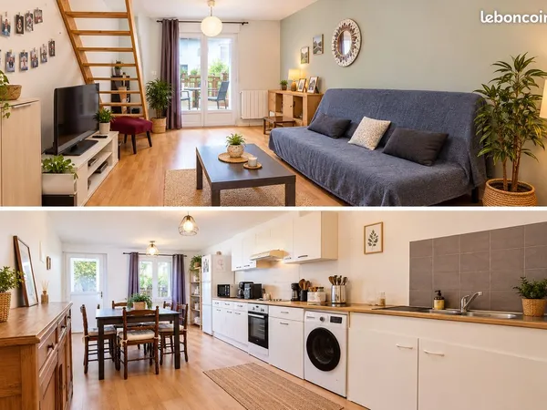 T2 bis duplex 65 m²