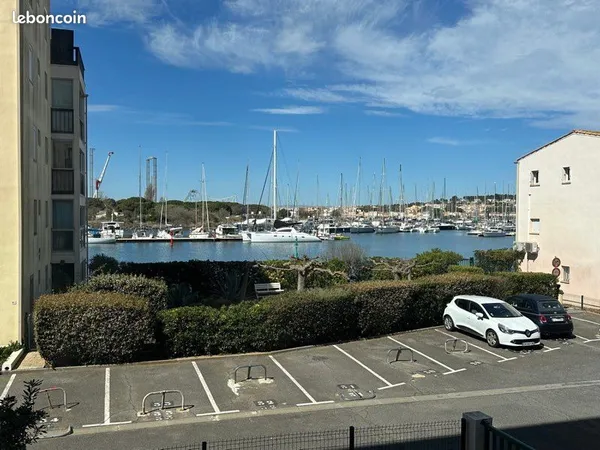 Appartement t2 vue mer parking