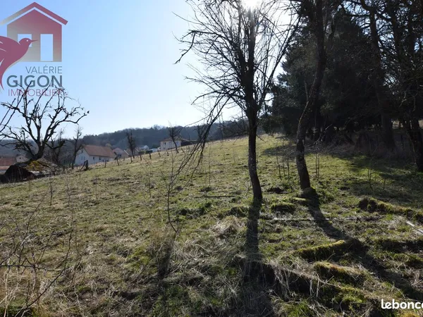 Terrain 1093 m² Étouvans