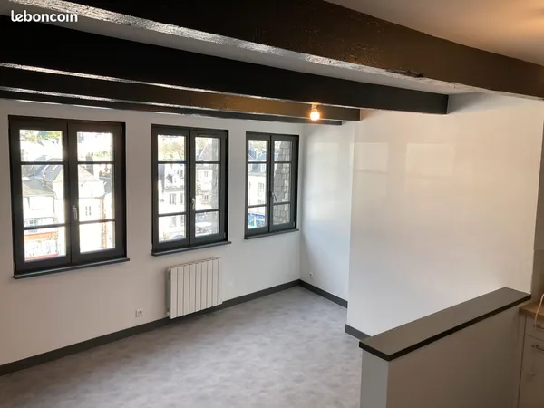 A louer T1 bis duplex centre ville de Morlaix idéal étudiants