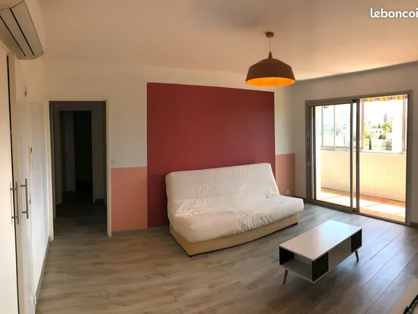 T3 59 m² + terrasse, climatisé, vendu loué - La Garde centre