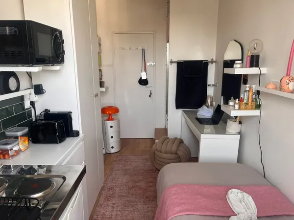 Loue chambre 9m2 équipée Paris 16