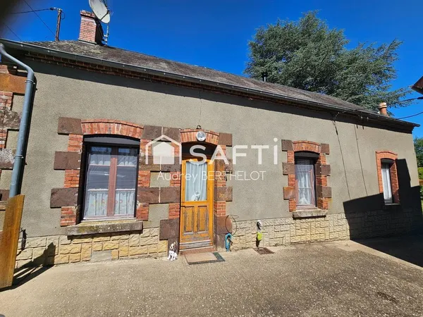 Maison de 70m2 sur un terrain de 420m2