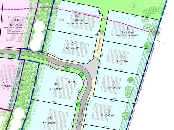 Terrain constructible Martillac 33 Gironde