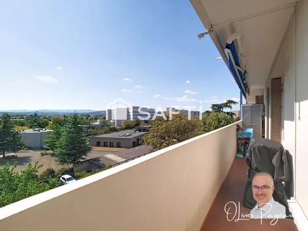 70 m² de confort avec balcon et vue dégagée !