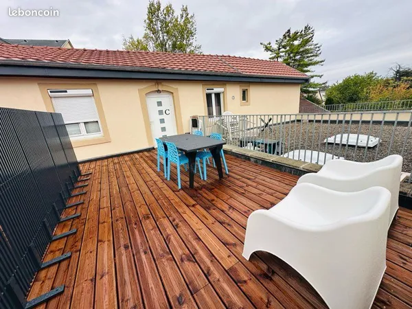 Superbe 2-pièces au calme avec terrasse de 25m2