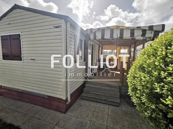 A VENDRE MOBIL HOME SAINT PAIR SUR MER-400m de la plage