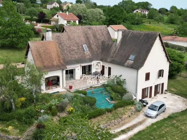 Demeure de Caractère (246 m²) - Vue Panoramique - Parc de 1,2 Hectare