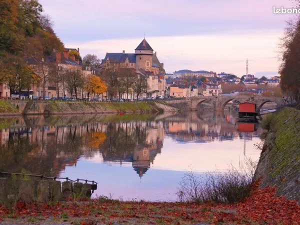 Appartement avec vue sur la Mayenne et garage fermé - Laval, rive gauche