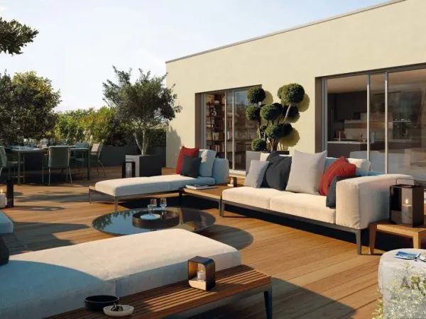 Appartement terrasse 3 pièces 76 m²