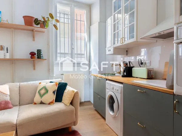 Carmes — T1 bis avec espace nuit distinct