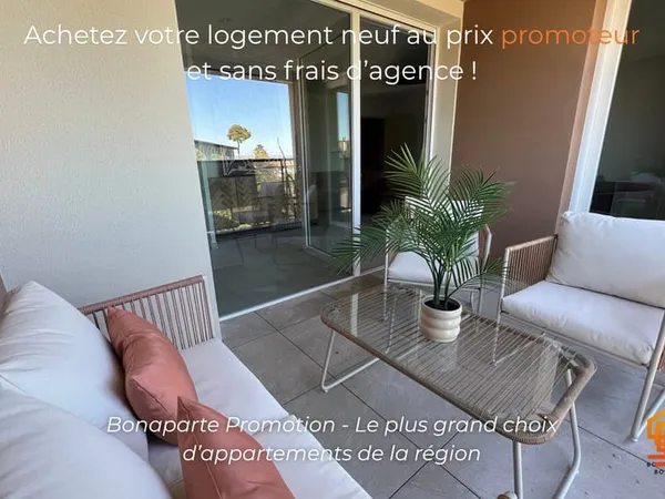 - LIVRAISON IMMEDIATE - T2 CLIMATISE DE 45M2 A 179000€ PARKING INCLUS