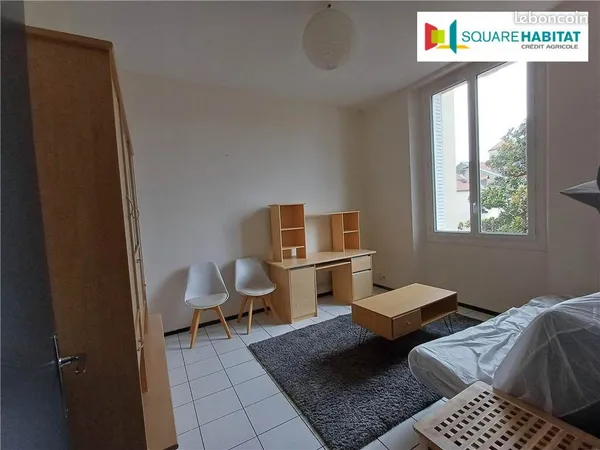 Studio 1 pièce 23 m²