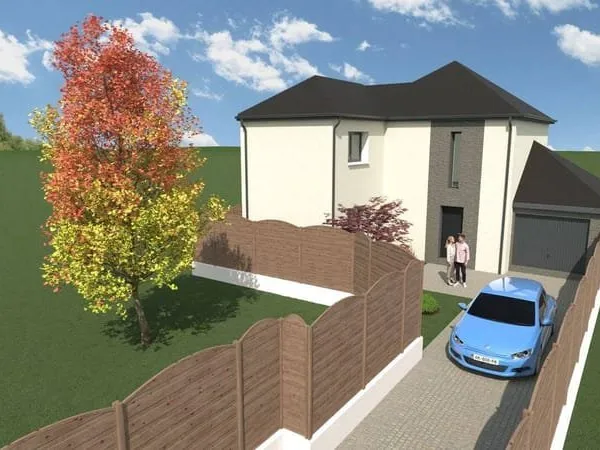 Terrain constructible 314 m²