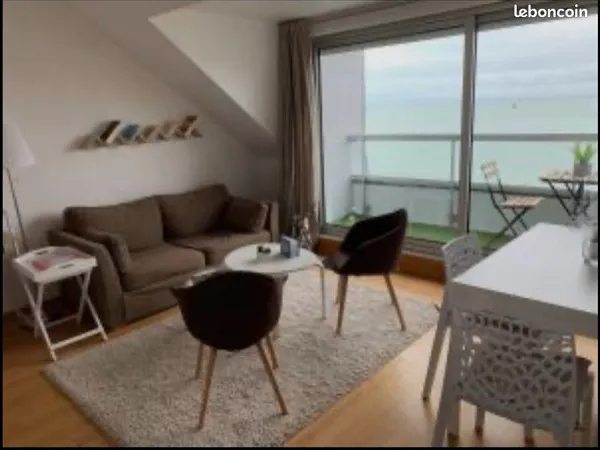 Appartement vue mer Rotheneuf et accès direct plage
