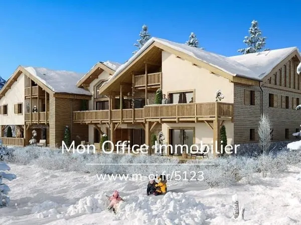 Référence : 5123-MBE - Appartement T2 Bis + Loggia + Parking - Proche des pistes