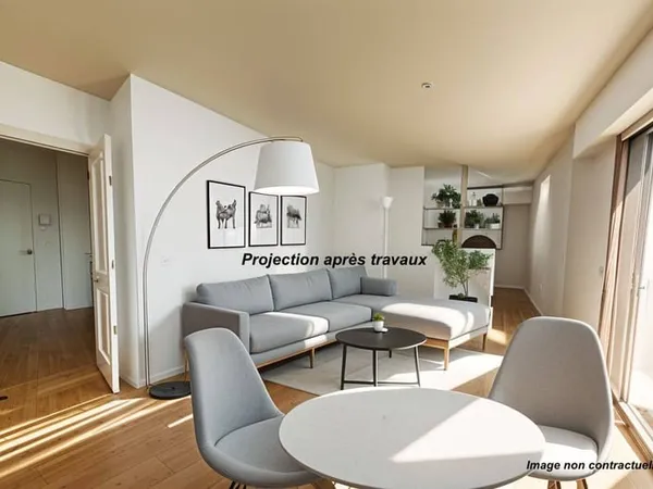 Appartement 2 pièces 52 m²