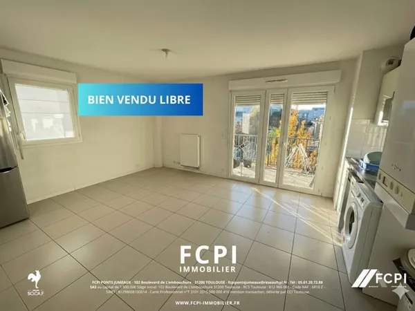 Appartement deux pièces - 39m2 - LORMONT