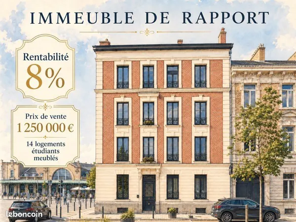 Immeuble de rapport 14 pièces 288 m²