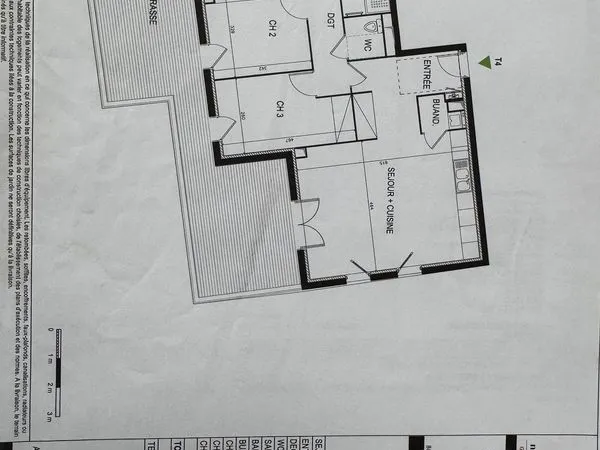 Part loue T4 Penthouse
