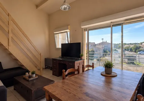 PUILBOREAU - Appartement T2 avec mezzanine, balcon et parking