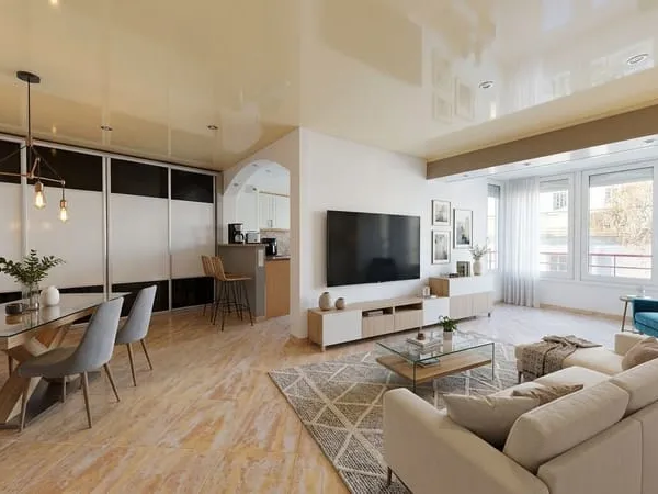 Appartement T3 lumineux quartier EDF ascenseur, sud, petit