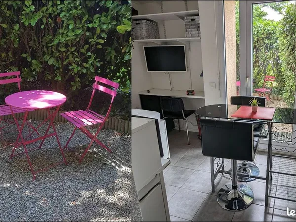 Studio meublé avec jardin - Campus Polytech