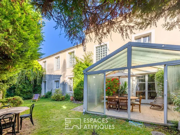Maison de charme de 1800, au centre de Nointel à proximité de Presles