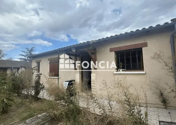 BERGERAC - MAISON DE PLAIN-PIED 106m² AVEC GARAGE !