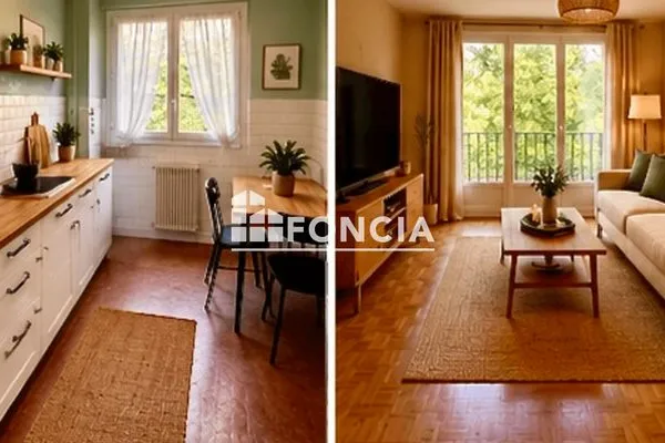 Appartement 3 pièces 64 m²
