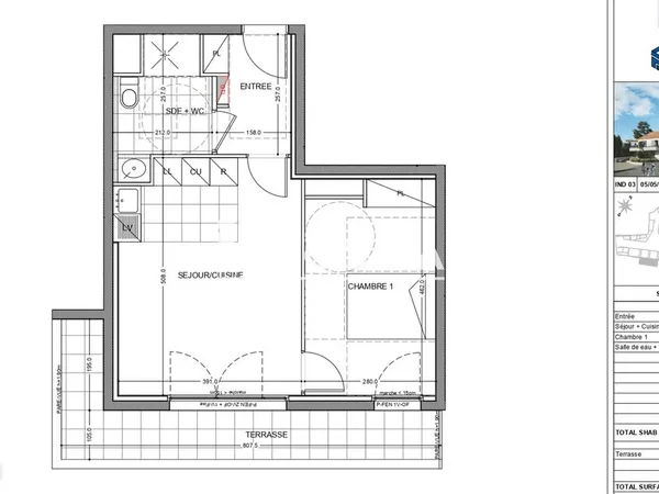 Appartement Location Saint-Pierre-du-Perray 12p 40m² 805€