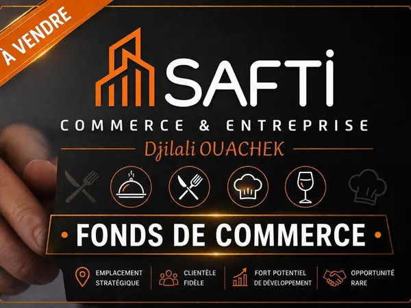 Fonds de commerce Restaurant de 165m²