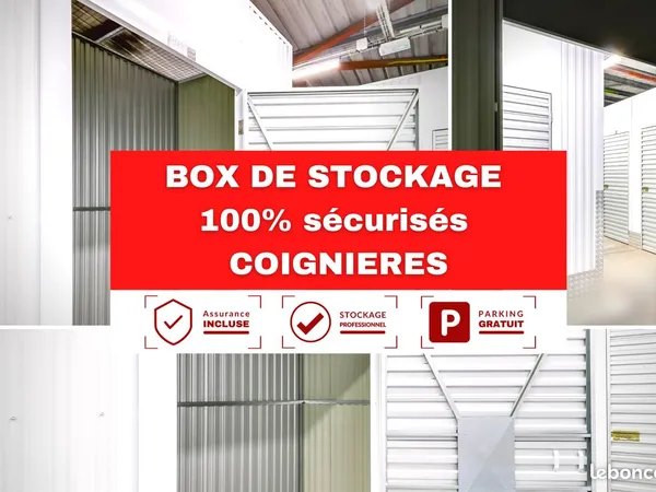 Box à louer - Garde meuble / Coignières - Trappes / 3m²
