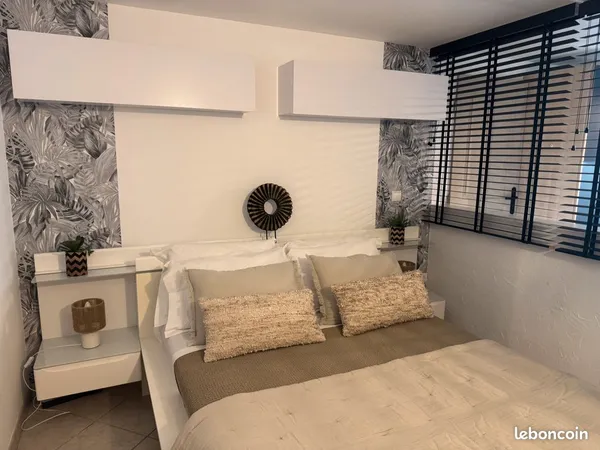Appartement avec jardin a 5mn centre village
