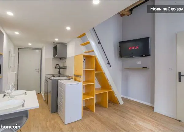 Studio 1 pièce 18 m²
