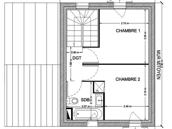 Maison 4 pièces 67 m²