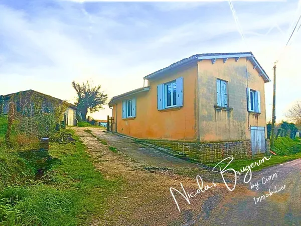 Maison T4 à rénover avec cave, dépendance et un garage Independent sur un terrain de 1500 m²