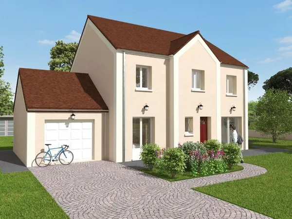 Maison 120 m² avec terrain à LA BROSSE-MONTCEAUX (77)