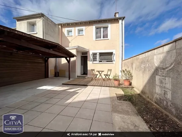 Maison Vente Châteauroux 4p 72m² 103000€