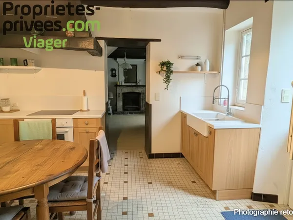 Maison de pays Antogny Le Tillac.Vente à termes libre