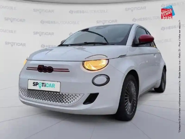 Fiat 500 e 95ch (red)