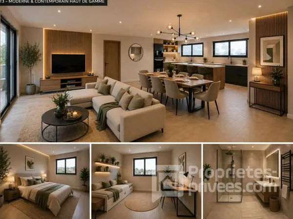 Appartement d'une superficie de 89 m² (modulable)