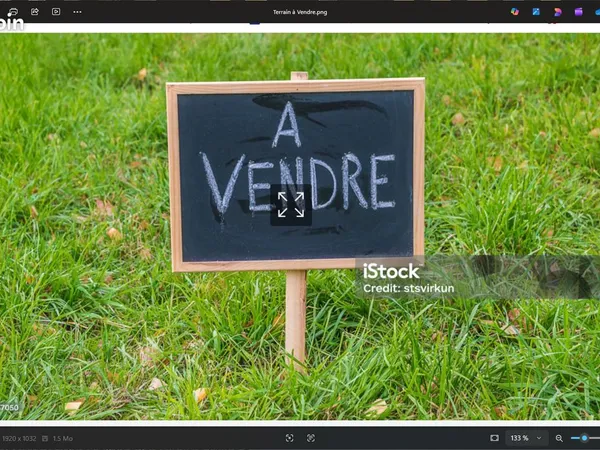 Terrain agricole constructible