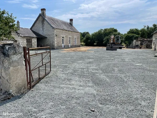 Vend fermette avec maison habitation et dépendance
