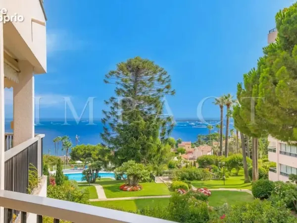 Cannes Californie - Appartement 3 pièces vue mer Rénové à vendre