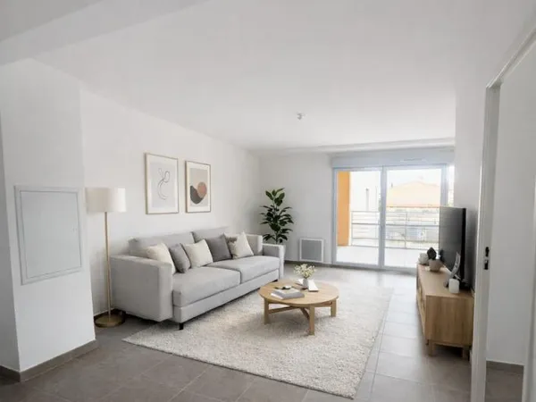 À LOUER, T3 NEUF 64M2 GRANDE TERRASSE ET BOX