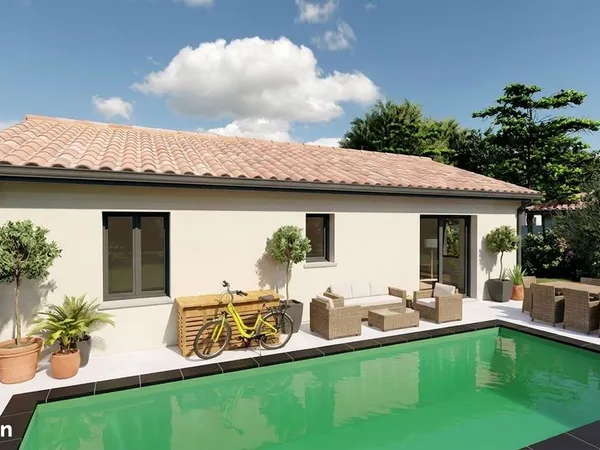 Projet de construction d'une maison 66 m² avec terrain à COUZEIX (87)