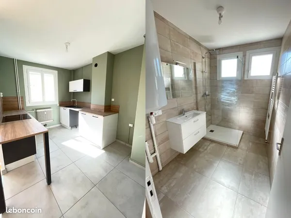 Location T3 rénové de 84 m² - Résidence de standing - Balcons & Parc
